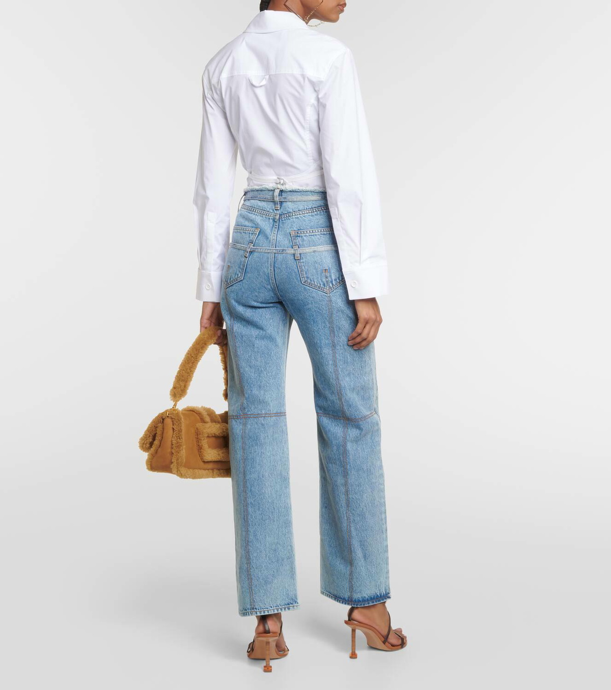 Jacquemus Le De Nîmes Caraco wide-leg jeans Jacquemus