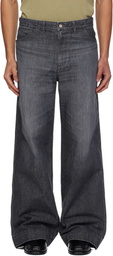 N.Hoolywood Gray Faded Jeans