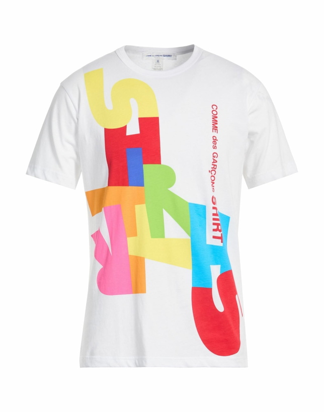 Photo: Comme Des Garçons Shirt Mens T-shirt in White