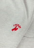 Cherry Los Angeles Western Athletic Logo Cotton-blend Sweatpants Grey
