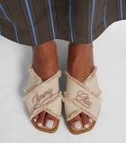 Jimmy Choo Aciel woven espadrille sandals