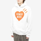 Human Made Men's Heart Logo Hoody in White