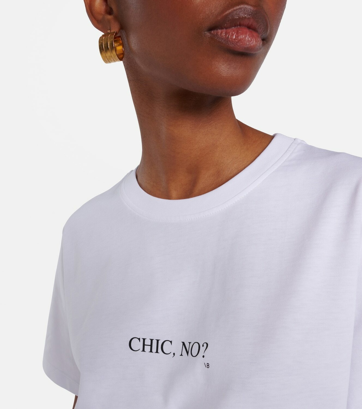 Victoria Beckham Cotton jersey T-shirt