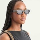 Le Specs Cubito Sunglasses in Black/Smoke Mono Polarized 
