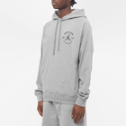 Air Jordan Men's Breakfast Pullover Hoody in Carbon Heather/Balck