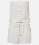 Melissa Odabash Venus cotton-blend romper