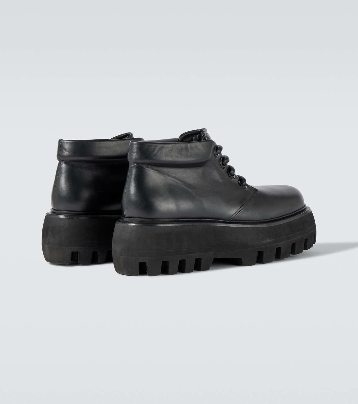 Alexander McQueen Sofa leather boots Alexander McQueen