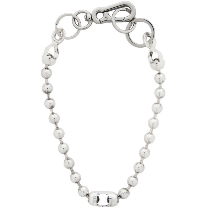 Photo: Martine Ali Silver Broken Ball Chain Choker