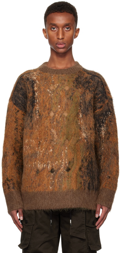 Photo: Feng Chen Wang Brown Gradient Sweater