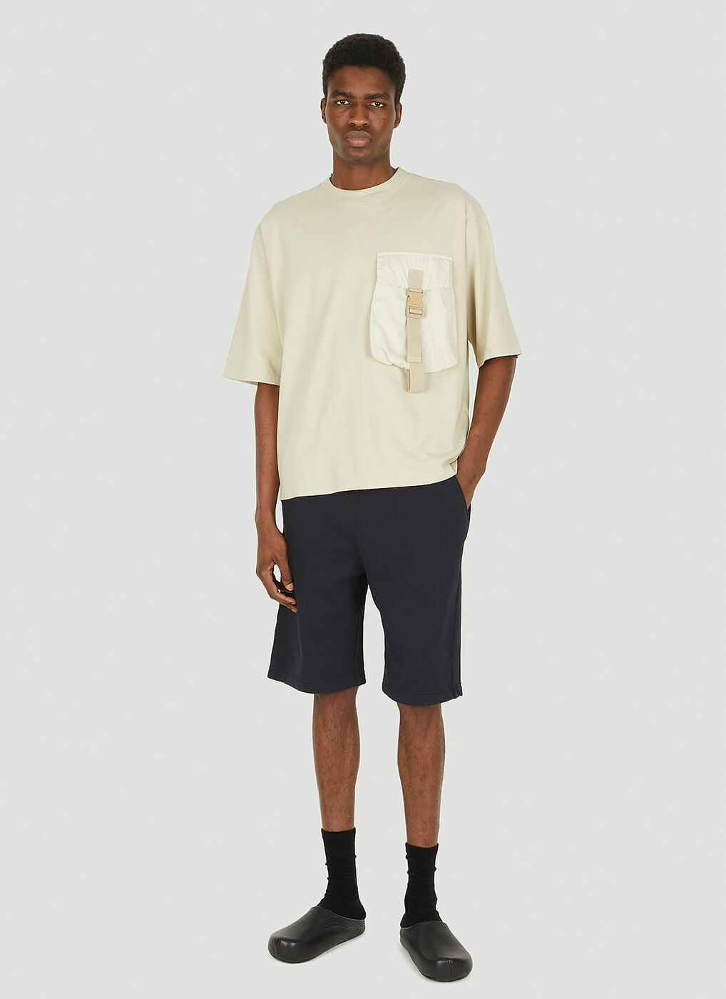 Basketball Shorts in Blue Moncler x JW Anderson