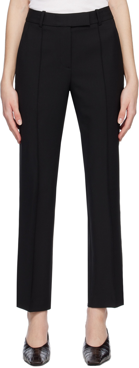 Helmut Lang Black Stovepipe Trousers Helmut Lang