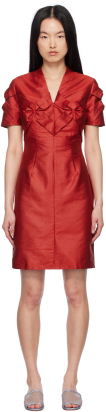 J.KIM Brown Polyester Midi Dress J.KIM J.KIM Brown Polyester Midi Dress J.KIM