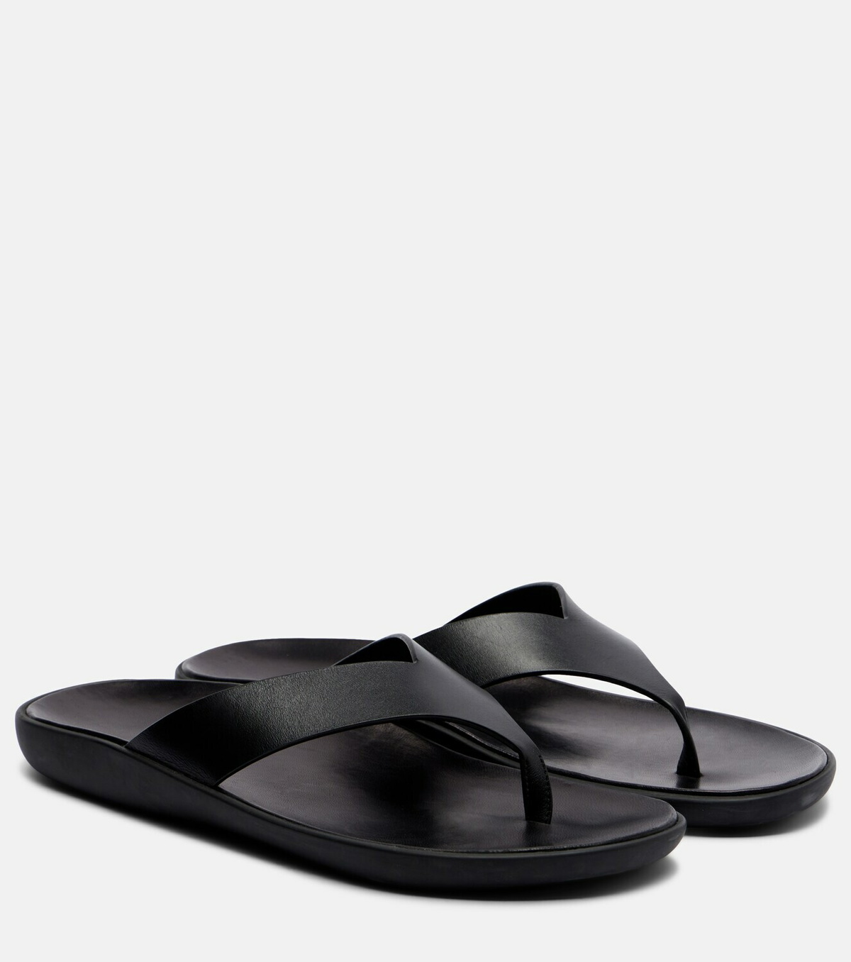 The Row Leger leather thong sandals