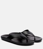 The Row Leger leather thong sandals