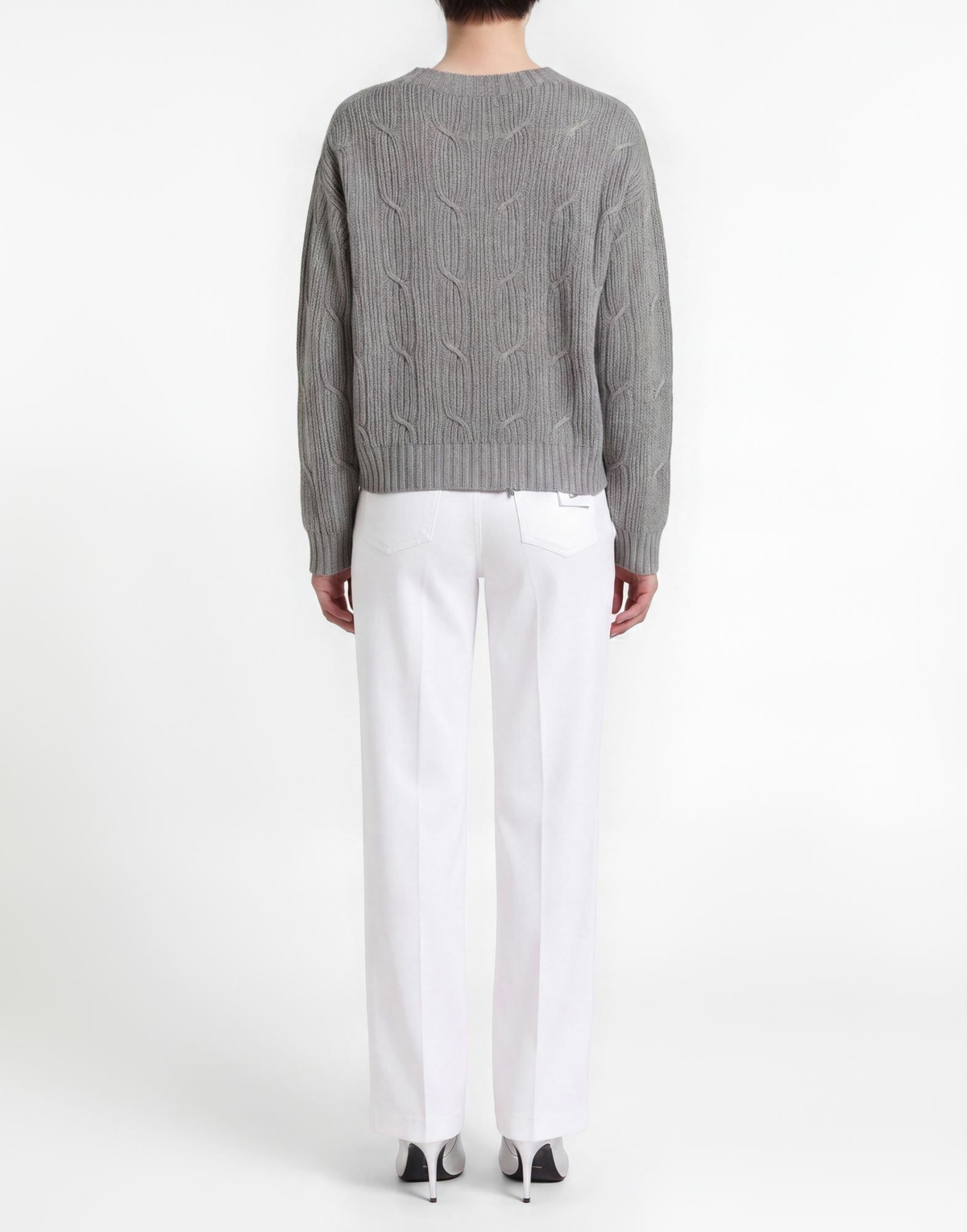 Peserico Womens Sweater Light in Grey