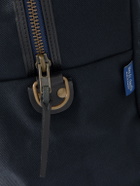 Bleu de Chauffe - Sac Voyage Leather-Trimmed Waxed Cotton-Canvas Weekend Bag - Black