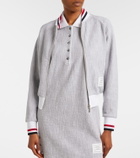 Thom Browne Cotton-blend bomber jacket