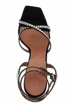 D'ACCORI square sandals Black