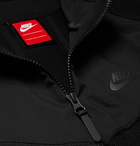 Nike - Sportswear Slim-Fit Shell-Panelled Tech Knit Jacket - Men - Black