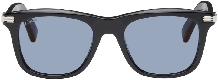 Photo: Cartier Black Square Sunglasses