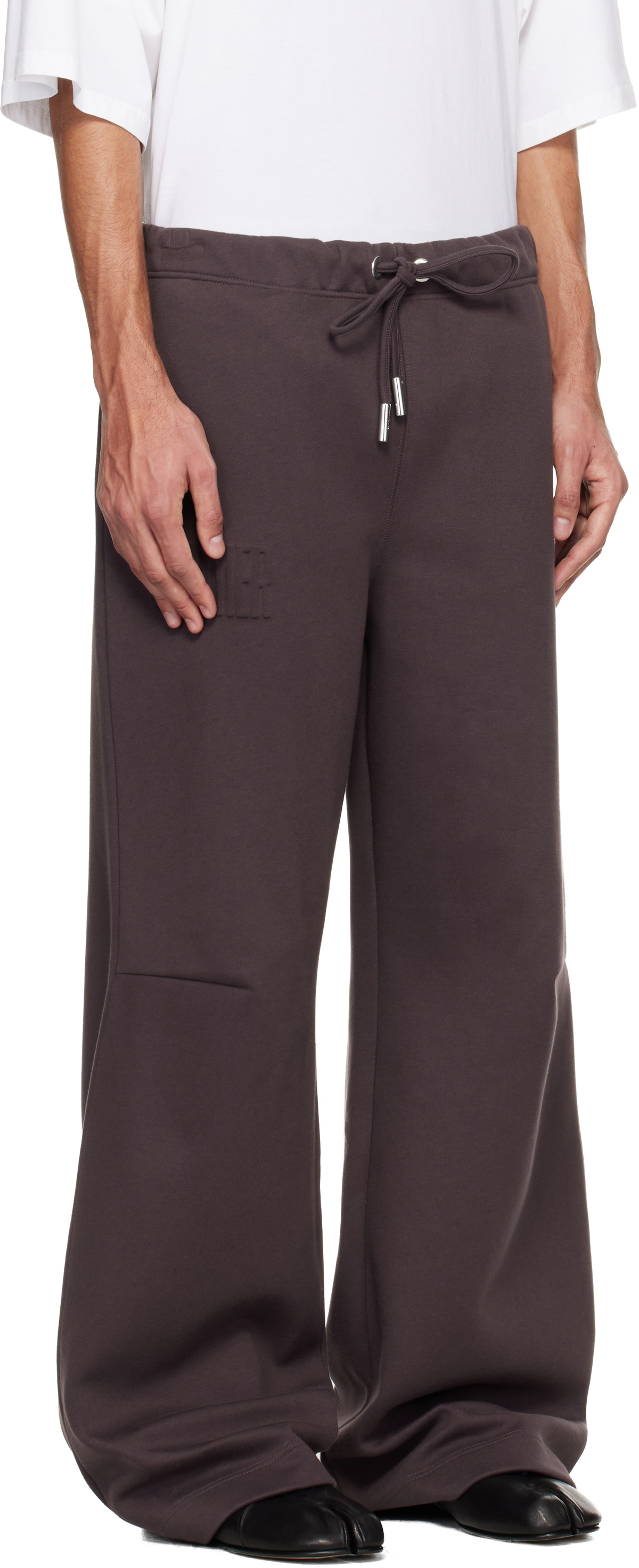 Jean Paul Gaultier Brown 'The Embossed Gaultier' Lounge Pants