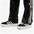 Adidas Women's Gazelle Bold W Sneakers in Core Black/Core White/Semi Lucid Blue