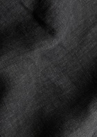 Eileen Fisher Lantern Linen Midi Dress Charcoal
