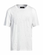 Amiri Mens T-shirt in White