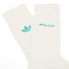 Adidas Women's Sporty & Rich Socks in Off White
