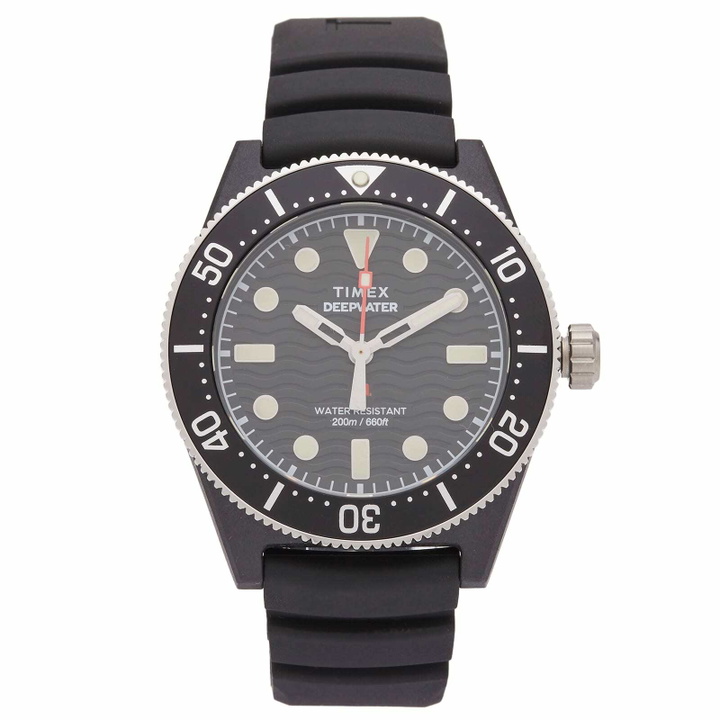 Photo: Timex Deep Water Reef 200 Composite Watch in Black 