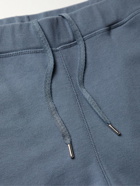 Sunspel - Tapered Cotton-Jersey Sweatpants - Blue