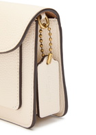 Coach Tabby Pebbled Leather Clutch - Ivory - One Size