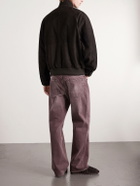 ssstein - Nubuck Bomber Jacket - Brown