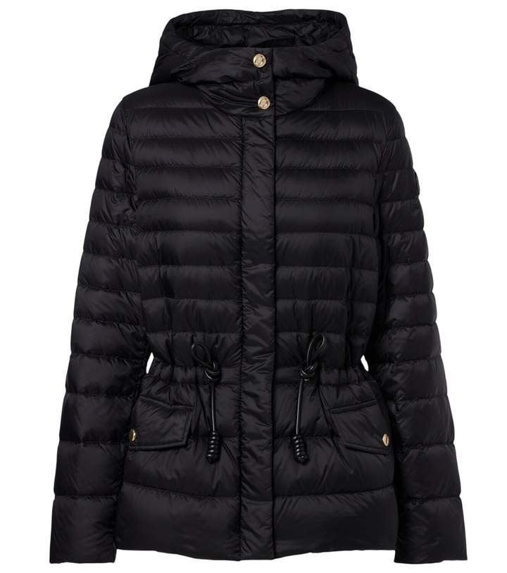 Photo: Moncler Raies hooded quilted down jacket