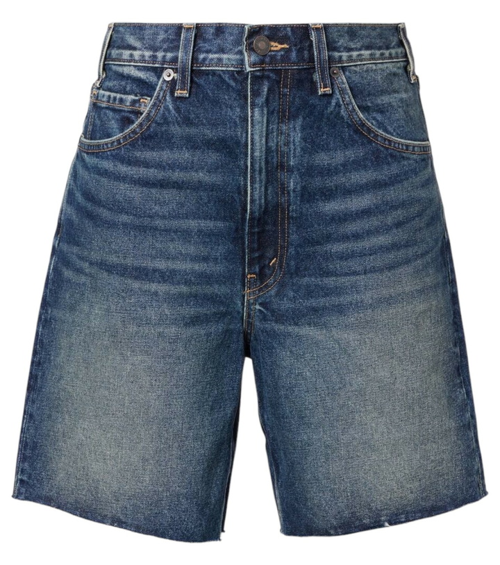 Photo: Nili Lotan Russel low-rise denim shorts