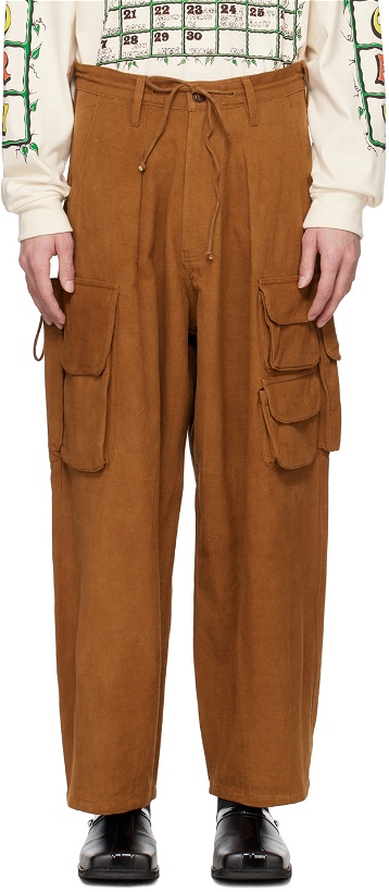 Photo: Story mfg. Brown Forager Cargo Pants