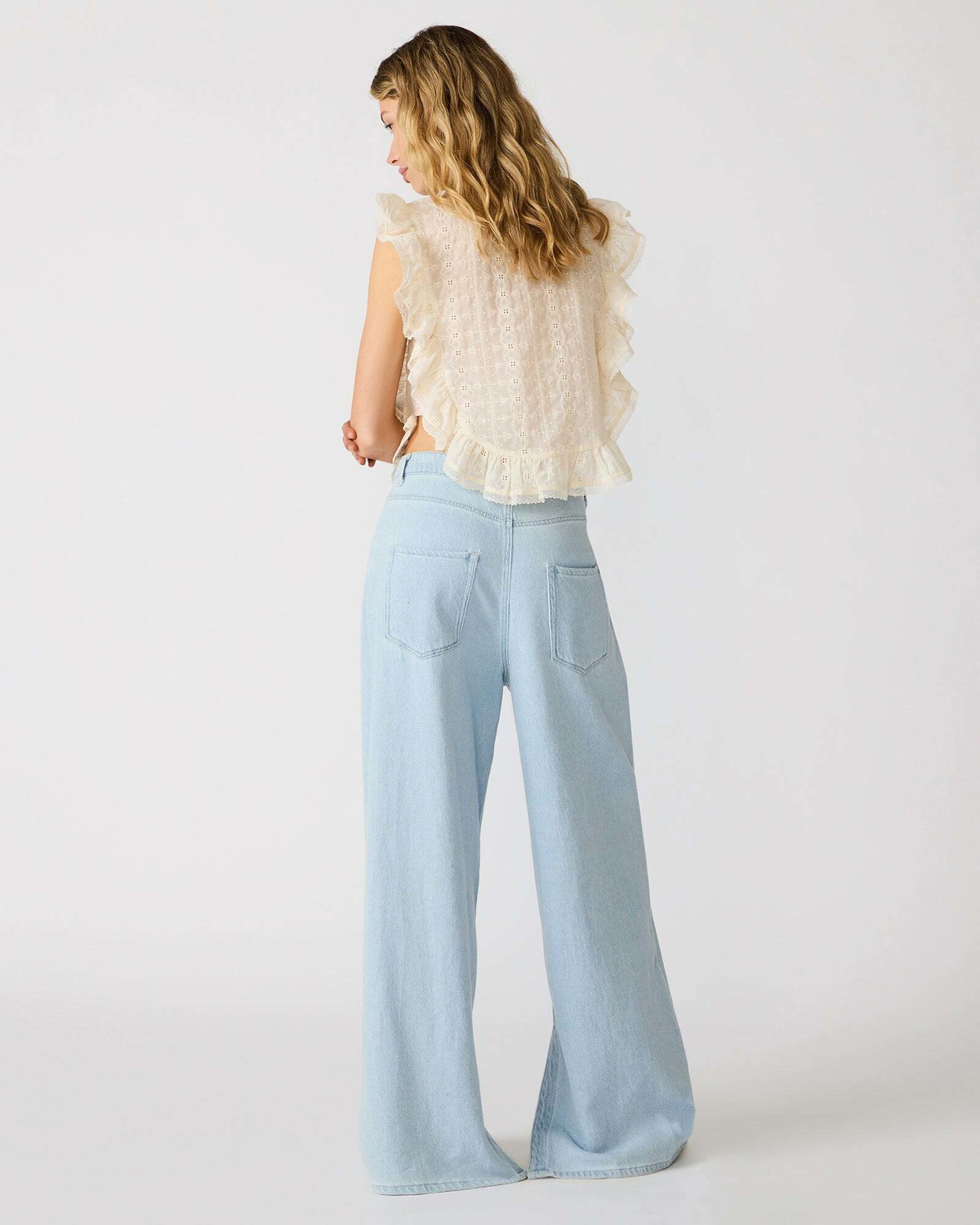 Steve Madden Maycen Pants in Blue