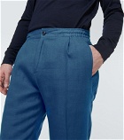 Kiton - Straight-leg linen pants