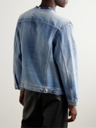 Maison Margiela - Frayed Denim Jacket - Blue