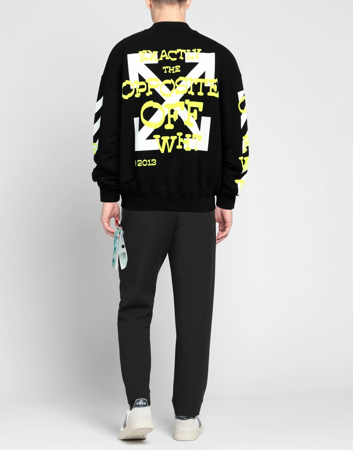 Off-white Mens Sweatshirt in Black