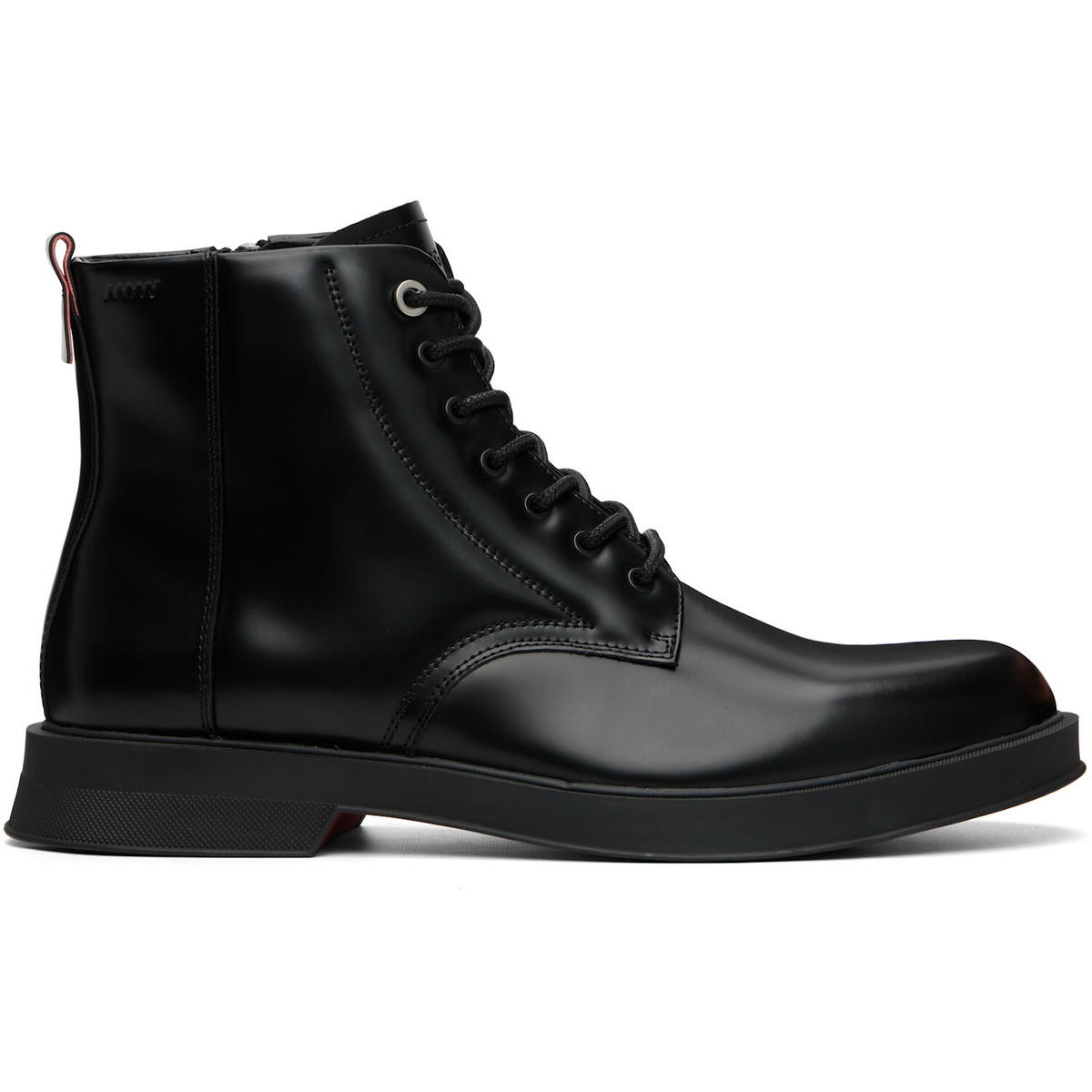 Hugo Black Leather Boots