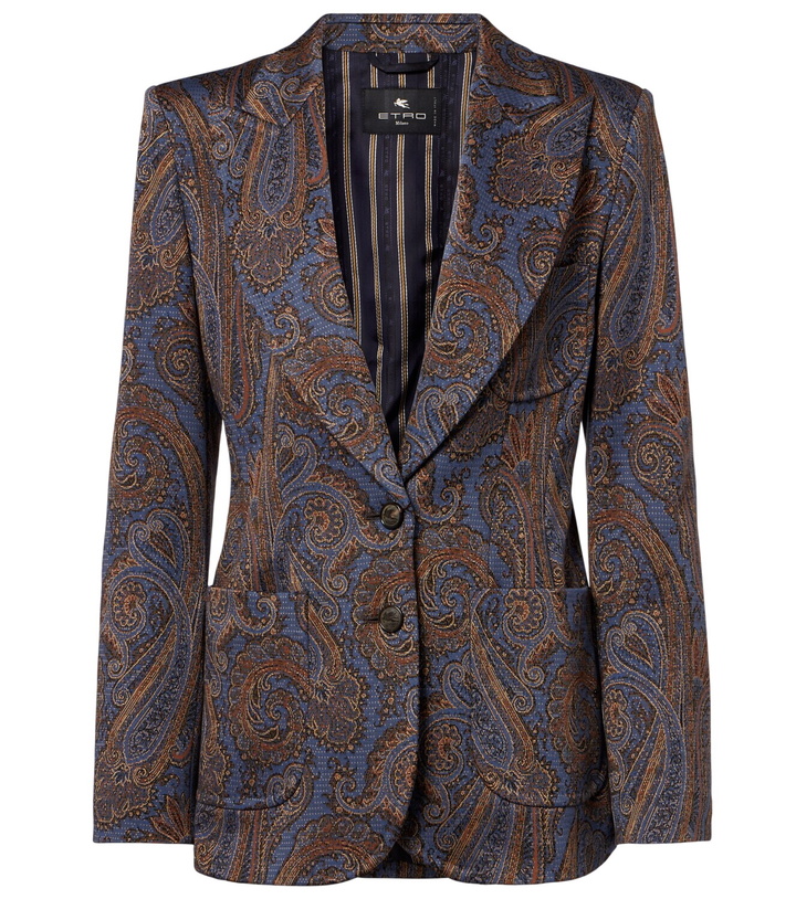 Photo: Etro Paisley jacquard blazer