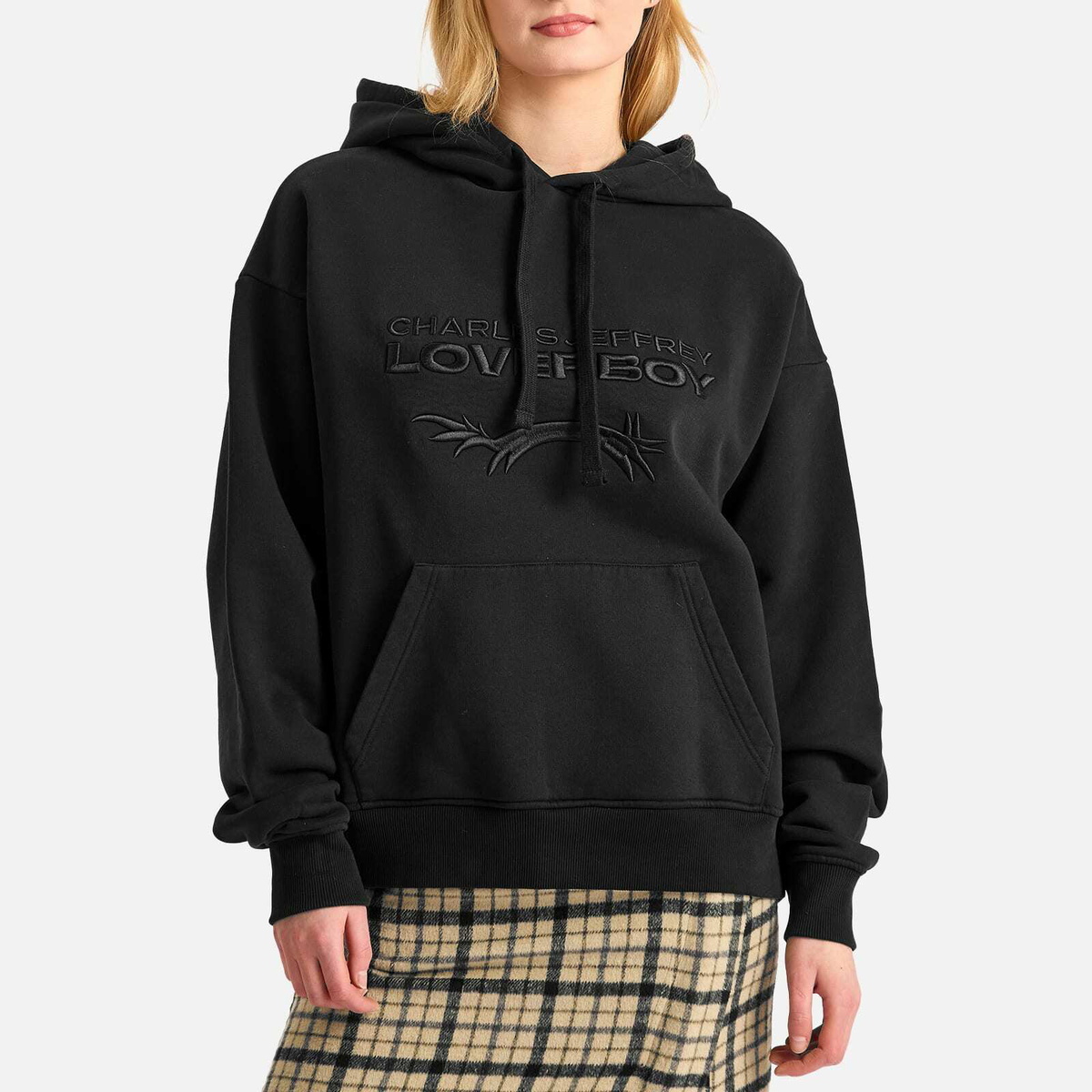 Charles Jeffrey Loverboy Women's Logo Hoody in Black