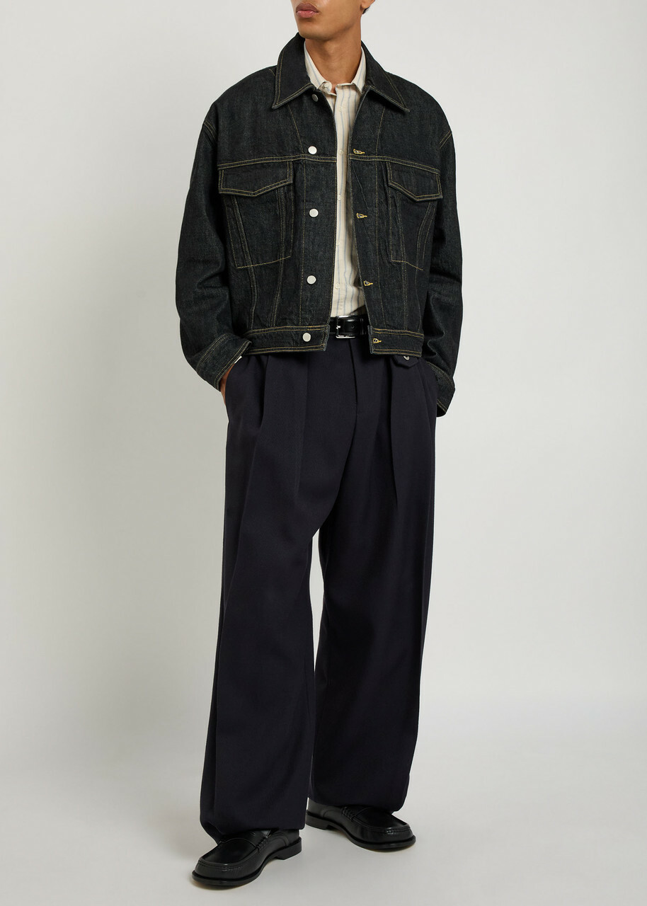 Studio Nicholson Denim Jacket Black