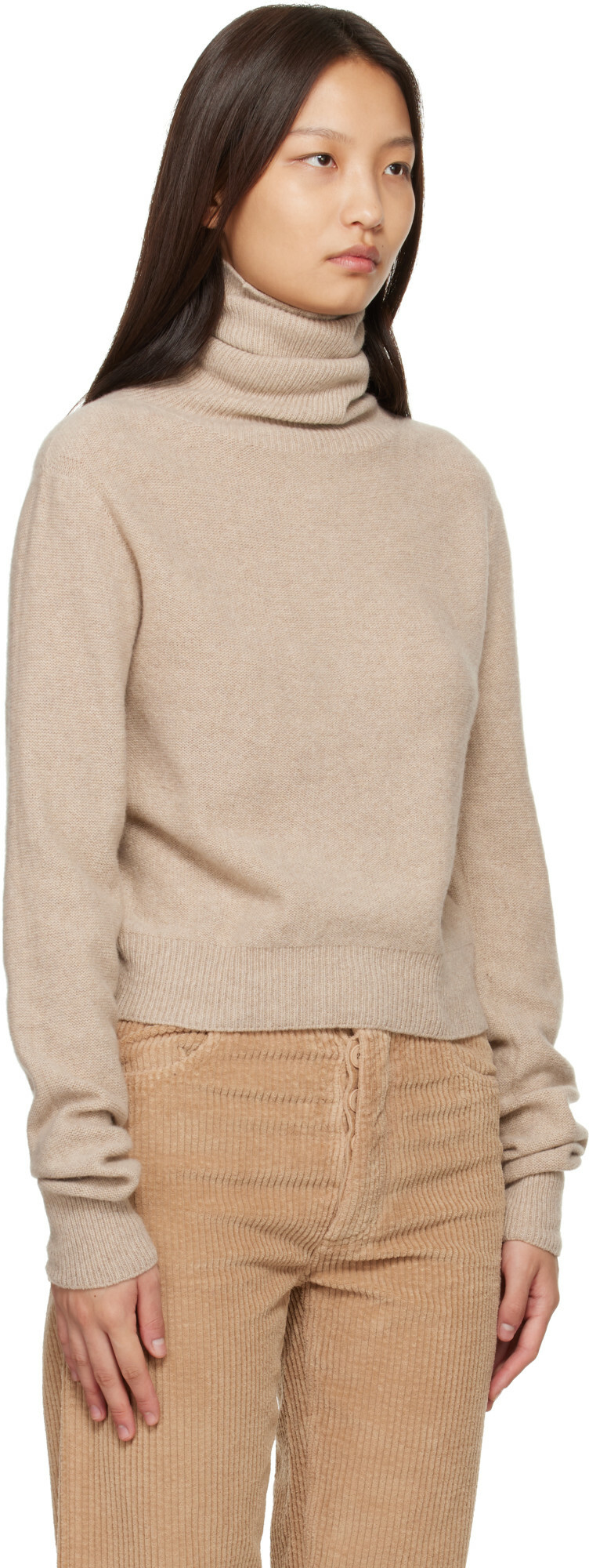 Baserange Tan Tier Turtleneck