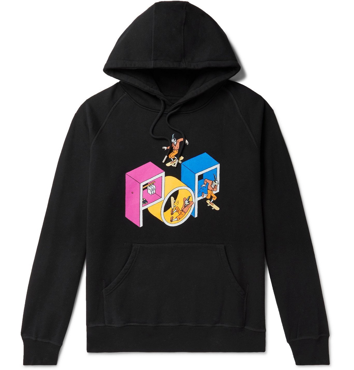 POP TRADING COMPANY×JOOST SWARTE PULL Pop Trading Company - Joost Swarte Printed Fleece-Back
