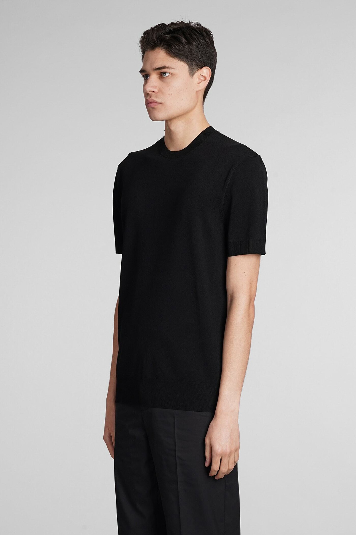 Neil Barrett T-shirt In Black Viscose