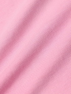 The Elder Statesman - Sunbleached Cotton and Cashmere-Blend Jersey T-Shirt - Pink