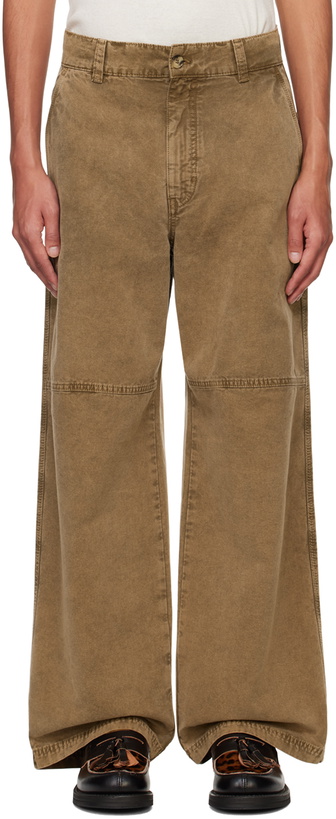 Photo: HOPE Tan Workwear Trousers