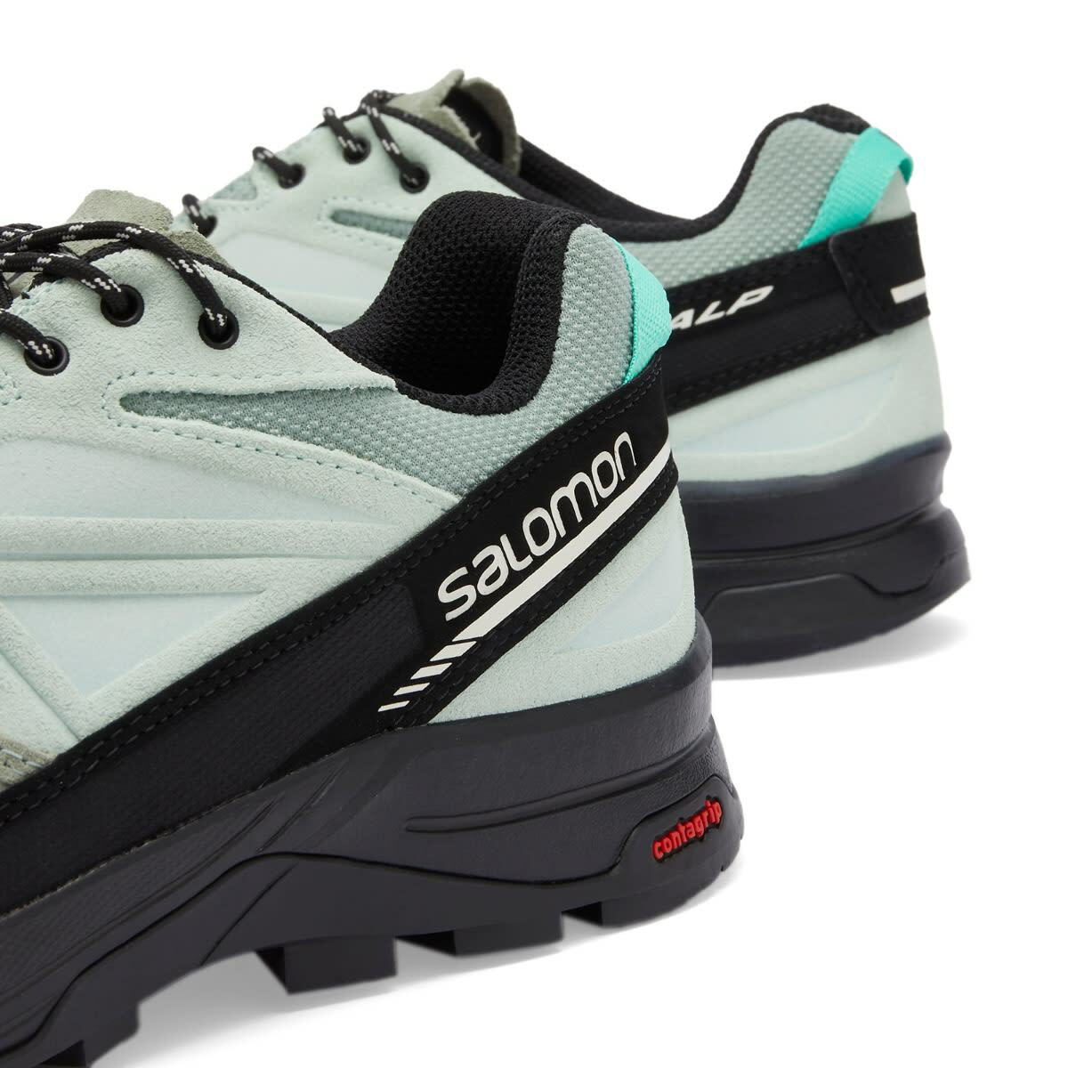 Salomon X-Alp Ltr in Black/Green Milieu/Bay Salomon